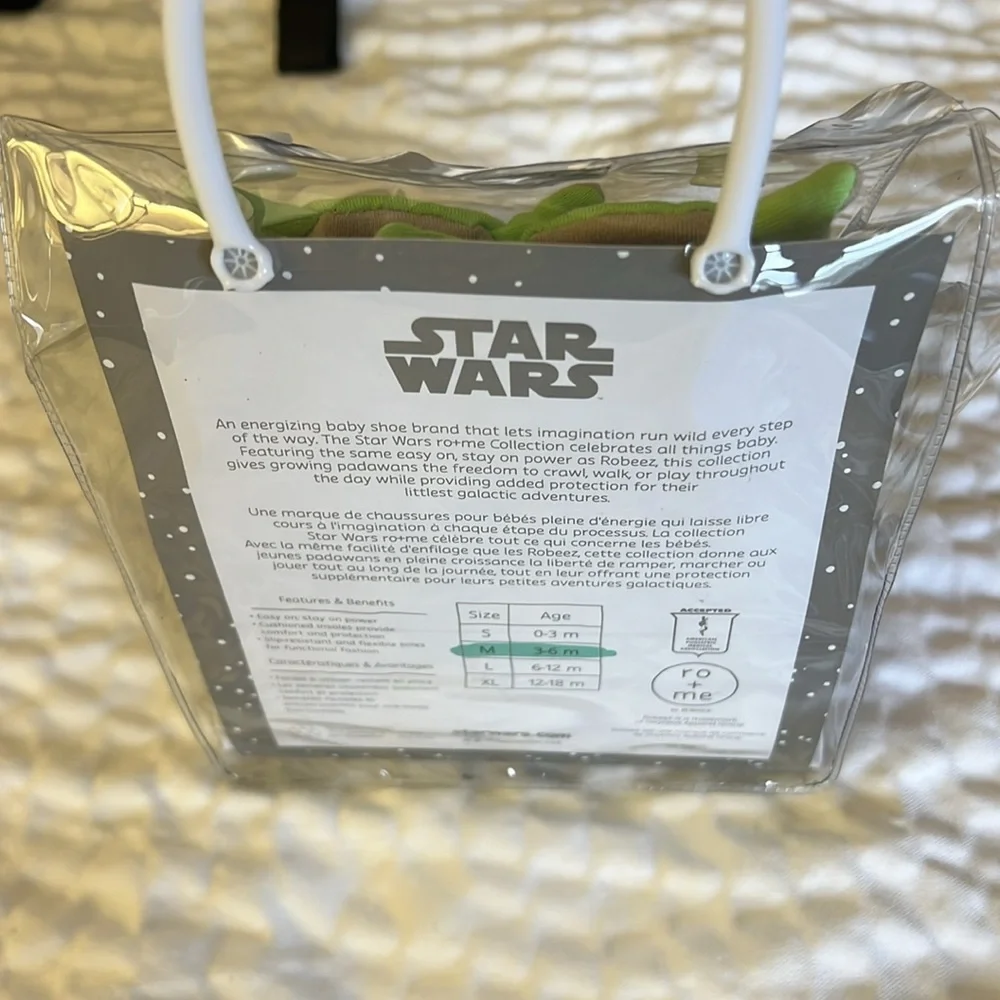 Baby Booties 3-6 Months Star Wars Snap Bootie New